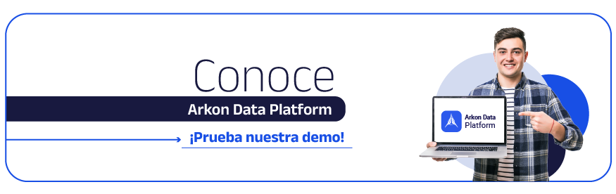 Botón que invita a probar la demo de Arkon Data Platform